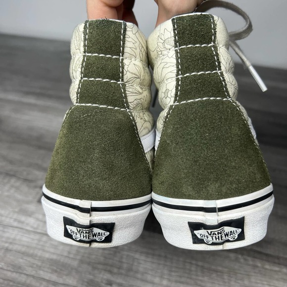Vans SK8 Hi Desert Skulls Grape Leaf Classic Skate Shoes Womens 7.5 - Picture 8 of 9
